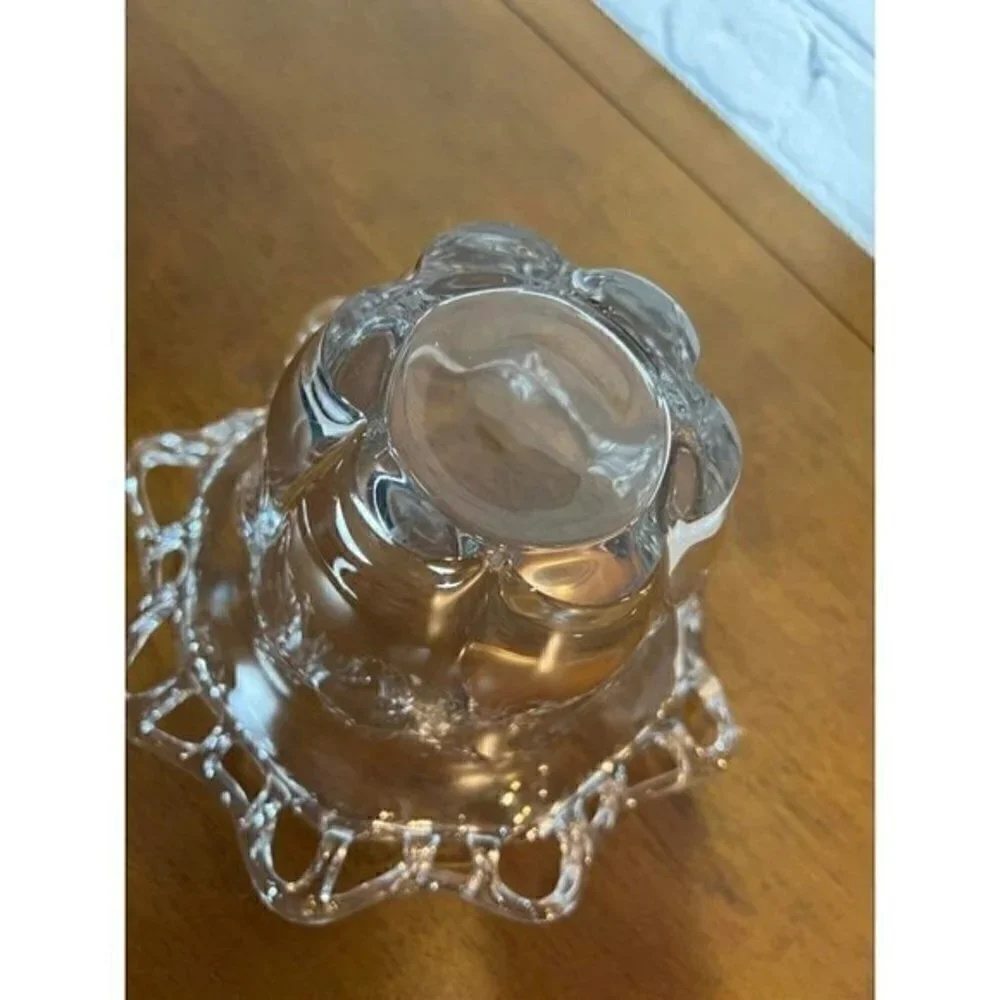 Vintage Duncan Miller Lace Edge Bowl Centerpiece - Picture 5 of 7